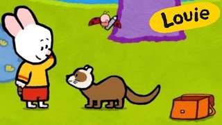 Mofeta - Louie dibujame una mofeta | Dibujos animados para niños