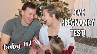 LIVE PREGNANCY TEST & LINE PROGRESSION | 10 DPO-14 DPO | Jessica Elle