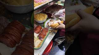 Vietnamese Street Food - making Bánh mi