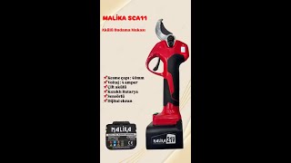 MALİKA SCA11 40 MM ŞARJLI DAL BUDAMA MAKASI #şarjlıbudamamakası  #ŞARJLIBUDAMAMAKASI40MM