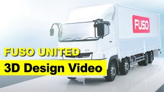 FUSO UNITED 3D Design video「FUSO UNITED共轉未來」 線上活動發表會! | 3D影像制作|活動動畫制作|啟動儀式|開場影片|閉幕影片|AR動畫 | XR虛擬空間