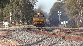 8163-X50-BL27 on 7901V between Bet Bet and Dunolly.  19-07-18.  09.00.49.