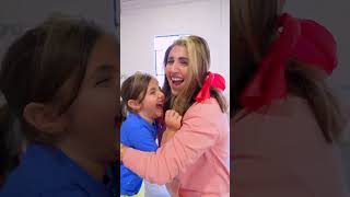 Mom Tries to Find Her Daughter Blindfolded! #shorts