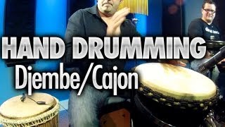Hand Drumming Djembe/Cajon - Drum Lessons