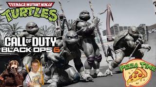 Black Ops 6: TMNT Turtles R Here Pizza Time Call Of Duty Live Stream