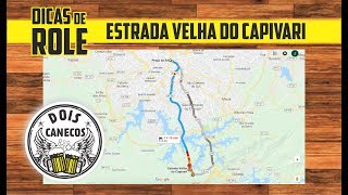 Dois Canecos - Dicas de rolê com Guilherme MotoRelax - Estrada Velha do Capivari - Represa Billings