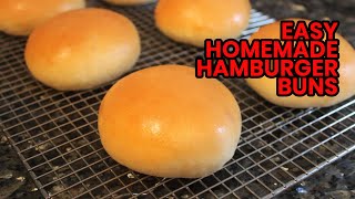 My simple burger bun recipe