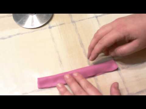 Fondant Ribbon Roses Fondant Ribbon Roses