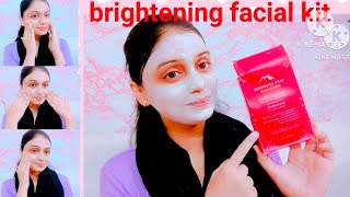 #instant skin whitening and brightening facial kit#ALPs goodness