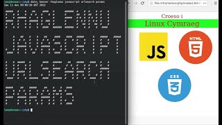 rhaglennu, URLSearchParams yn JavaScript, HTML, CSS, 220811