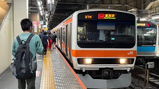 むさしの号東所沢行き　M81編成　大宮駅発車シーン