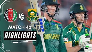 Full Match Highlight | South Africa vs Afghanistan | ODI World Cup 2023 | #SavsAfg #CWC23 #Highlight