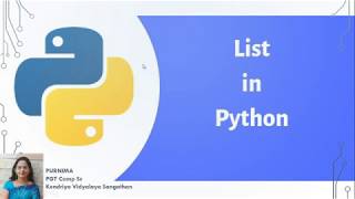 Python Sequences - V (lists)