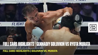 FULL CARD HIGHLIGHTS | Gennadiy Golovkin vs Ryota Murata