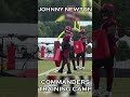 DT Johnny Newton at Training Camp | John Keim Report #shorts