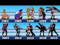 WRESTLING VIDEO GAMES EVOLUTION [1983 - 2023]