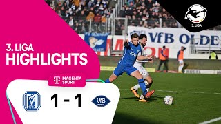 SV Meppen - VfB Oldenburg | Highlights 3. Liga 22/23