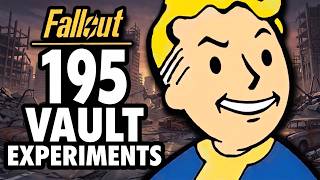 195 Fallout Vault Experiments to Fall Asleep To