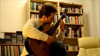 William Walton - Bagatelle Nr. 3 - Alla Cubana for Guitar, by Sanel Redzic