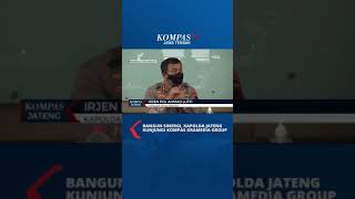 Kapolda Jateng Kunjungi Kantor Kompas Gramedia Grup #shorts #kapolda  #poldajateng #kompasgramedia