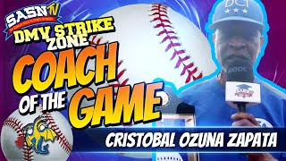 DMV Strike Zone Interviews PCSAA Champion Cristobal Ozuna Zapata