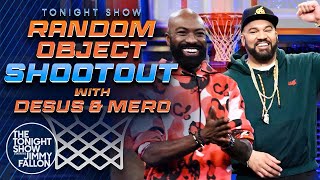 Random Object Shootout with Desus & Mero | The Tonight Show Starring Jimmy Fallon