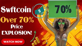 Swftcoin Surges 70%! BEST Crypto Investment of 2025?? #swftc $swftc