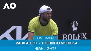Radu Albot v Yoshihito Nishioka Highlights (1R) | Australian Open 2022