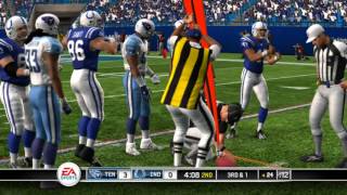 Madden NFL 10 PS3 Tennessee Titans vs Indianapolis Colts