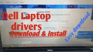 How to download \u0026 install dell original drivers for windows 7/8/10 | dell drivers download | EASY