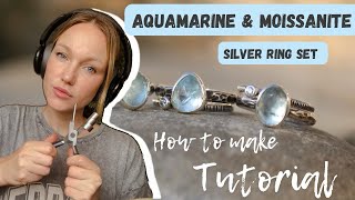 How To Make Silver Rings Set | Handmade Silver Jewellery Tutorial