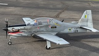 CARF Models T-27 Tucano RT turboprop Model / Jetcat SPT10