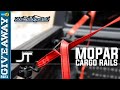 Mopar Trail Rail Cargo Management System Install on Jeep Gladiator JT