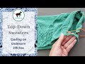 Dividing the Body & Casting On Underarm Stitches for Top Down Sweaters