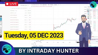 Live Trading | Options Trading | Intraday Hunter 05 DEC 2023