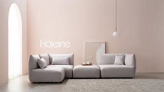 R:DO [알도] ㅣ Haleine Sofa 유니크한 디자인과 컬러감이 선사하는 공간의 스타일리시한 변화, 알렌느 패브릭 모듈 소파