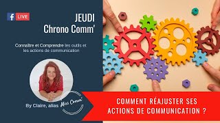 Comment réajuster ses actions de communication ?