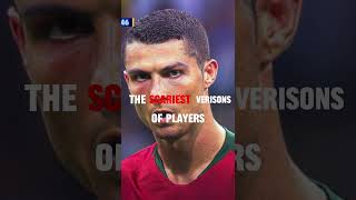 The Scariest Versions Of Players! #ronaldo #football #aftereffects #capcut #shorts
