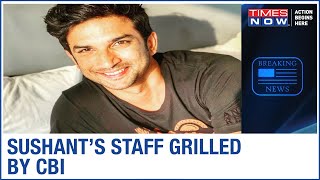 Sushant's staff questioned again due to discrepancies in statement, DRI officer roped in the case