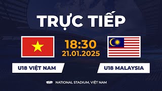 🔴 U18 Việt Nam vs U18 Malaysia | U18 Đông Nam Á | Cơn Ác Mộng Của Đối Thủ