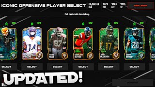 4X UPDATED ICONIC SELECT PACKS! FREE ICONICS! - Madden Mobile 25