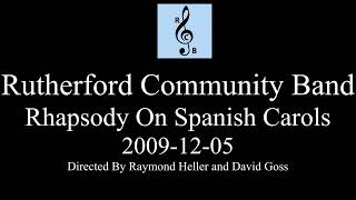 Rhapsody On Spanish Carols arr Foster, R