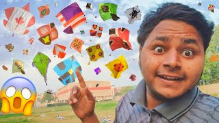 ( Part 1) Kite Looting In Ground 😱 Tukal Kite Looting || Big Kite Loot Kite Ke Liye Fighting