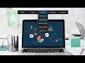 Navigation bar with dropdown menu animation