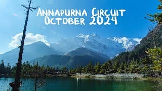 Annapurna Circuit Trek - October 2024