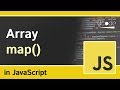 Javascript Tutorial - Array Map