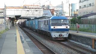 JR貨物 EF210-129号機（岡山）＋コキ26両　貨物列車8056レ 2021.09.25