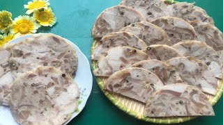 Cách Làm Giò Dăm Bông Thơm Ngon Lạ Miệng Miễn Chê