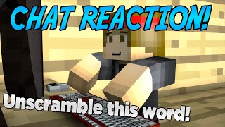 Minecraft | ChatReaction! (A Speedy Typing Game, Prizes) | Plugin Showcase