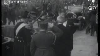 GREECE:  King George II returns to Greece as monarch (1935)